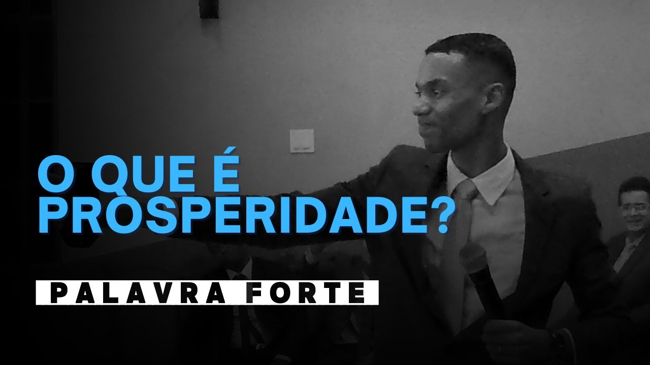 O que é prosperidade para Deus?