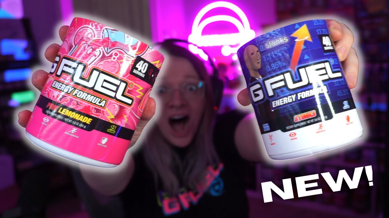 Pink Lemonade & Stonks (Blood Orange) G FUEL Review