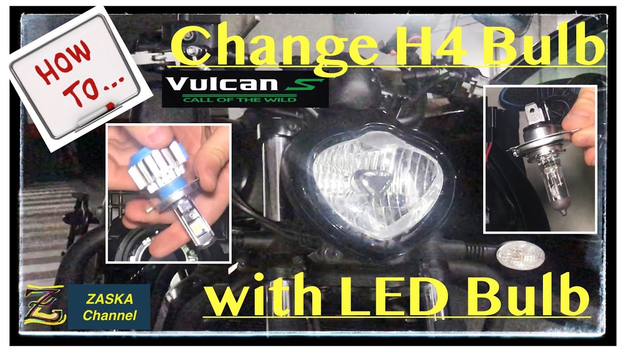 Detailed How to: change the Headlight Bulb of a Kawasaki Vulcan S - Step by Step