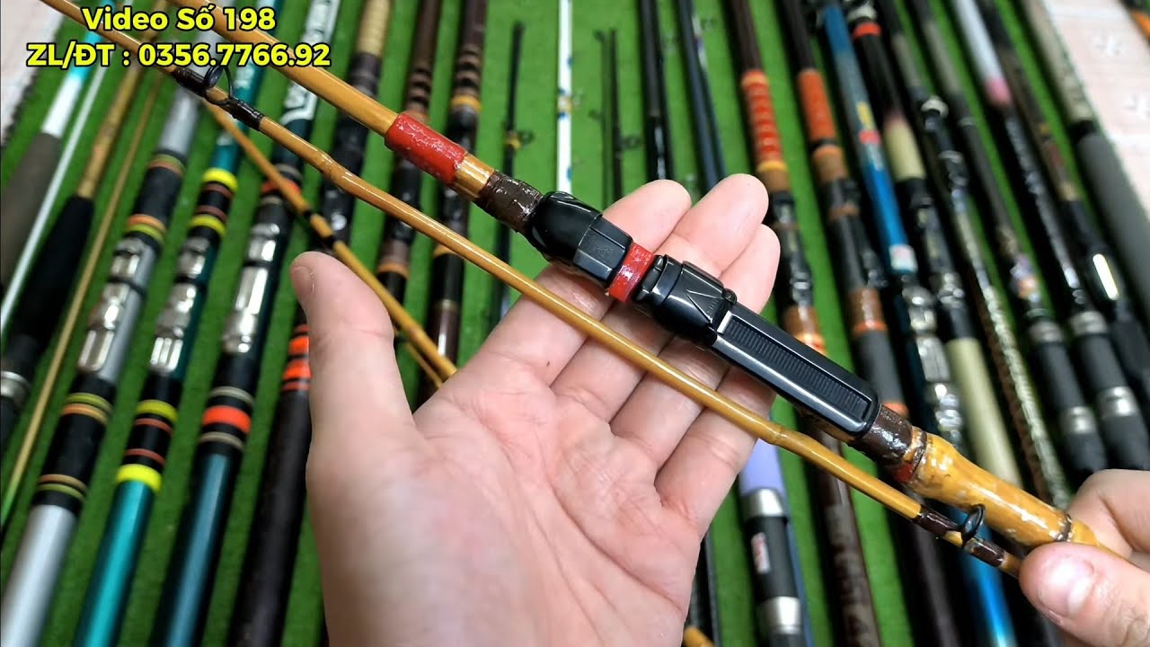 Video Số 198 : Cần Lure Carbon Xoắn X - Lô Cần Iso Và Cần Lục Daiwa Shimano | Đồ Câu Thành Công
