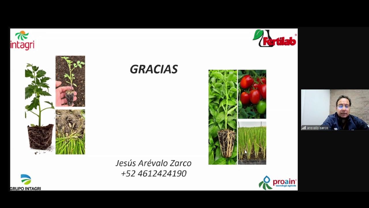 Webinar: Manejo de producción de plántulas