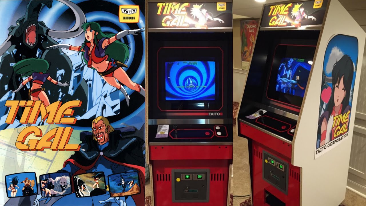 Time Gal 1080 Taito LD Collection