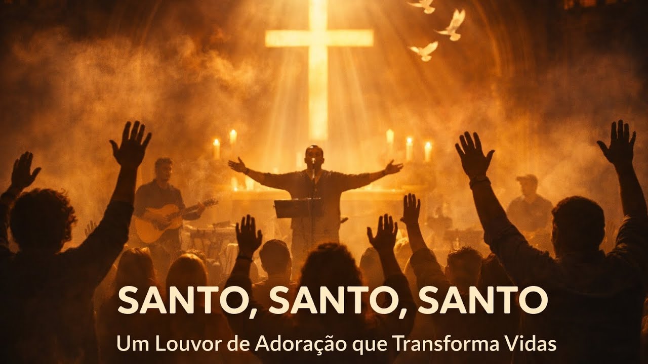 SANTO, SANTO, SANTO (Deus Eterno) | Canção de Adoração | Louvor Congregacional