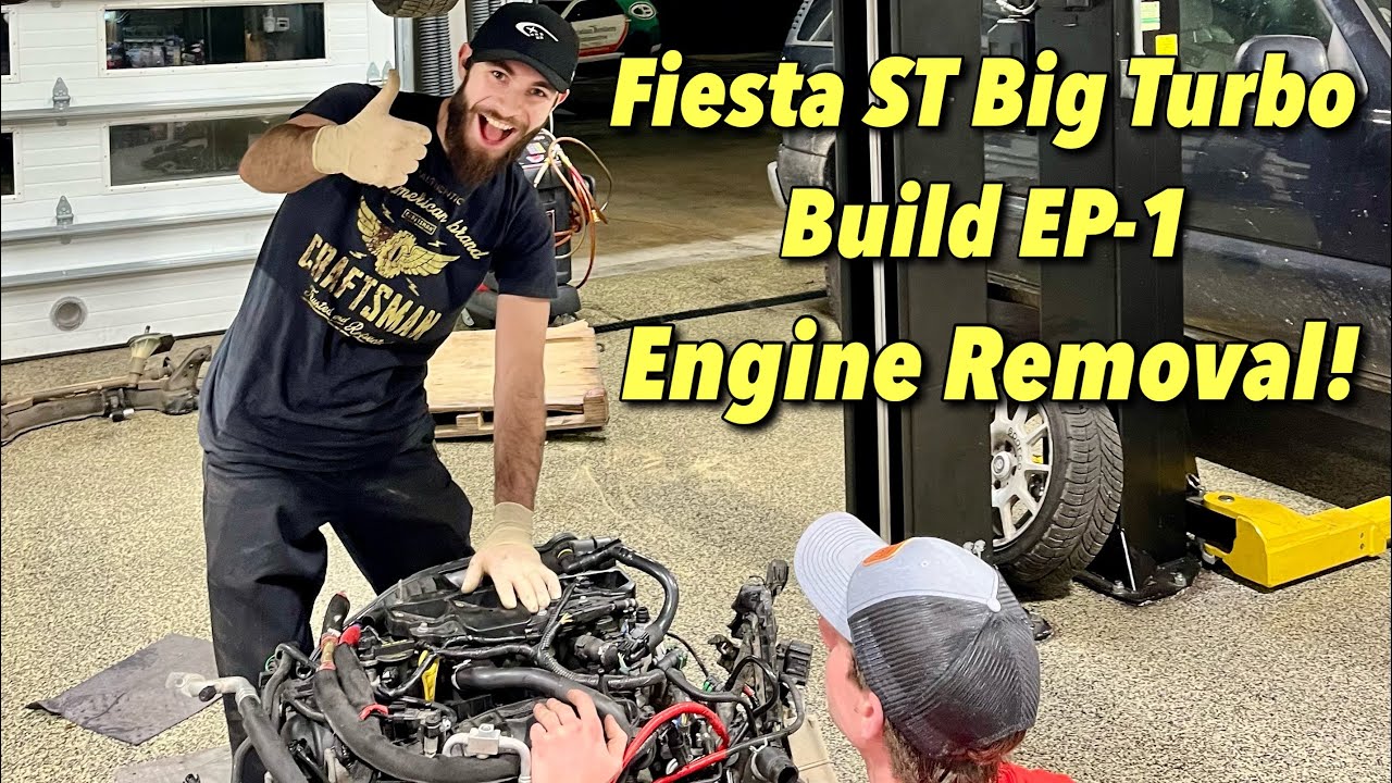 Fiesta ST Engine Removal (2014-2019) - Build EP-1