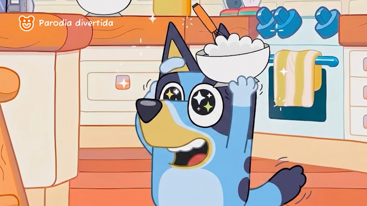 👵💙 Bluey y la ABUELA hacen HELADO! 🍦🤣 Muy divertido