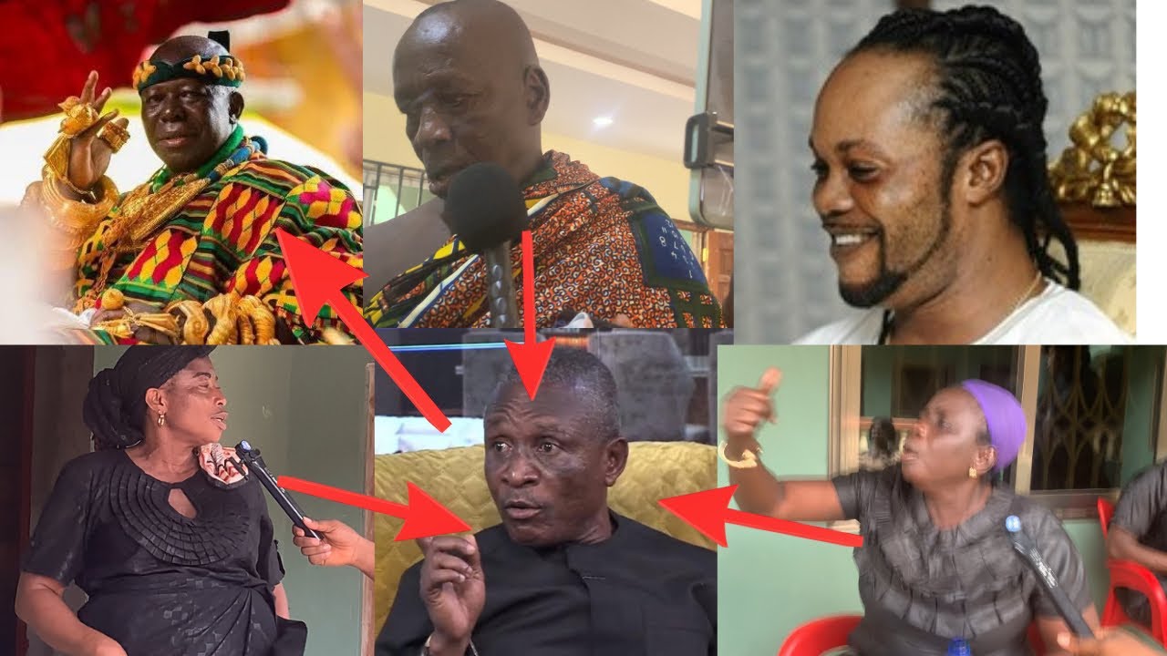 Finally Abusuapanin Destool  As Parkoso Ekuona Abusuapanin After F!ghting Woth Mama China On Live TV