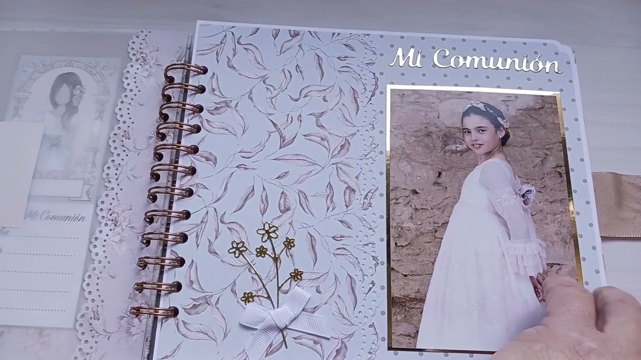 Libro de firmas comunión.