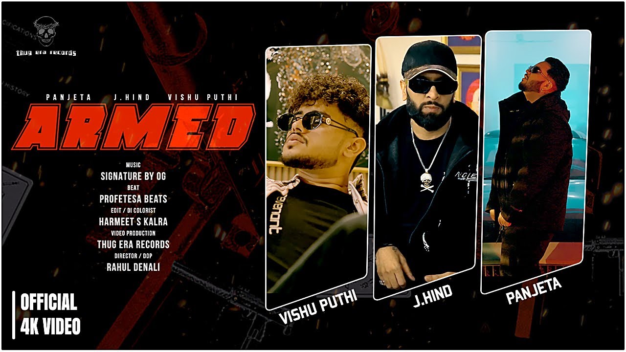 Armed (Official Video) Panjeta Ft J.Hind | Vishu Puthi | Armed & Dangerous | New Haryanvi Song 2024