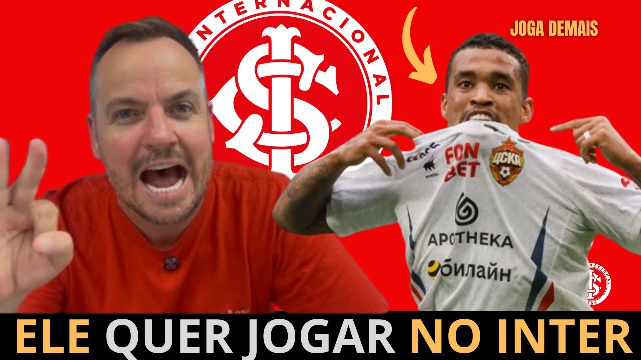 MINHA NOSSA! REFORÇO INESPERADO NO INTER? VAGUINHA TROUXE DETALHES-ÚLTIMAS NOTÍCIAS DO INTER DE HOJE