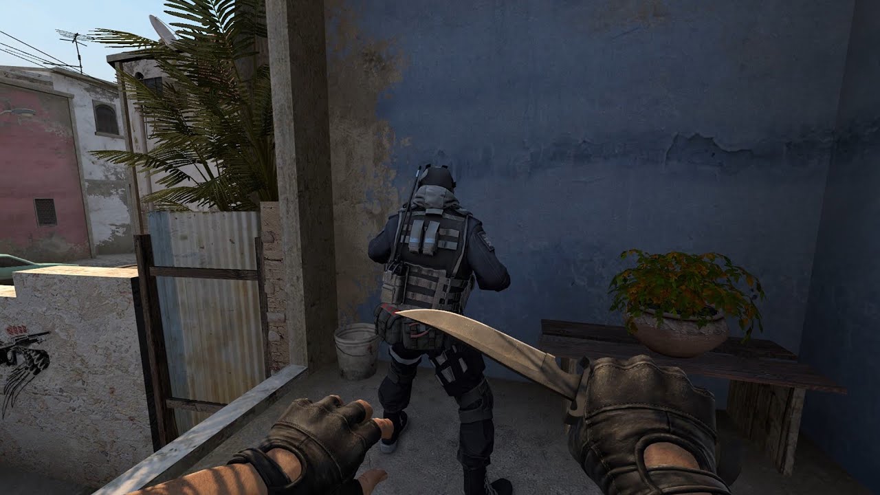 When the Enemy is AFK in Counter-Strike [VFX]