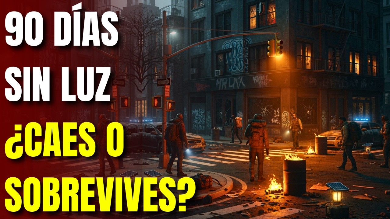 90 DÍAS SIN LUZ: Lo que NECESITAS tener antes del COLAPSO