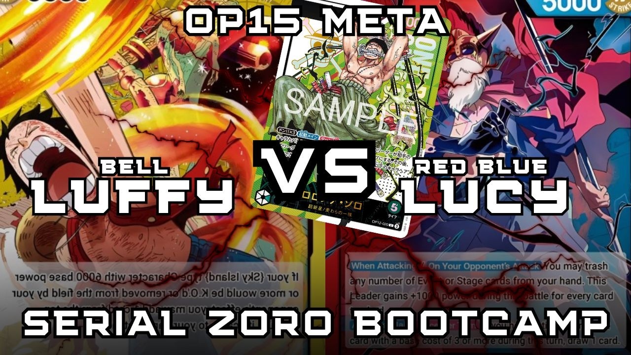 Sky Island Luffy 空島ルフィ VS Red Blue Ace 赤青エース | OP15 | OPTCG | StreetFoodKingsPH