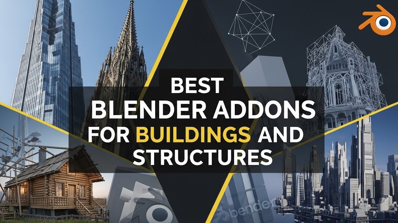 best blender addons for buildings and structures