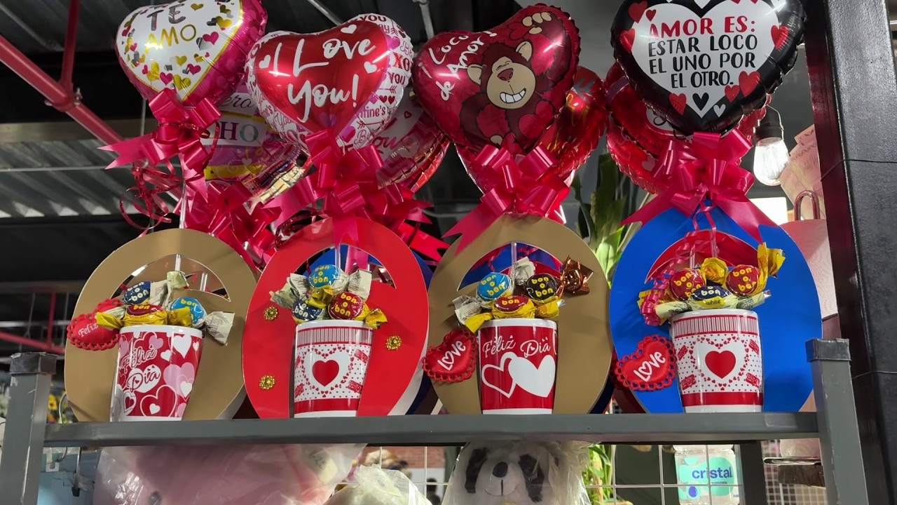 Regalos económicos para San Valentín en el mercado San Miguel