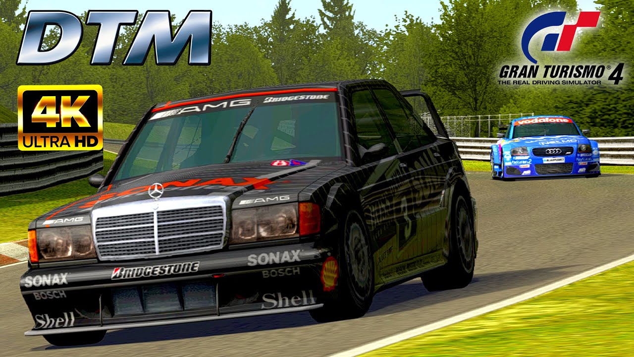 DTM 3-Lap Battle @Nürburgring Nordschleife | Gran Turismo 4, 4K60, PCSX2