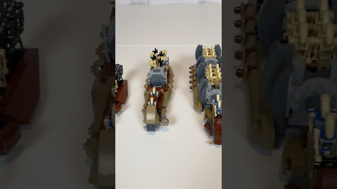 Все боевые дроиды-транспортеры, созданные LEGO! #legostarwars #legoreview