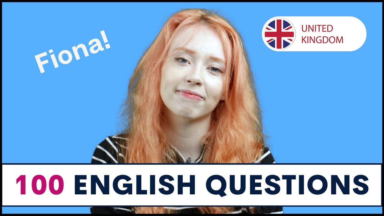 100 Common English Questions with Fiona | How to Ask and Answer English Questions