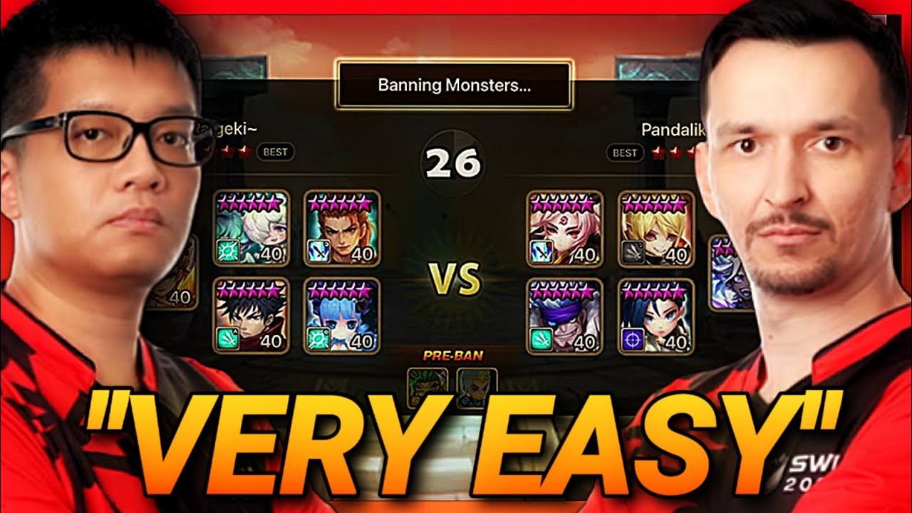 PANDALIKE AMASSOU O CAMPEÃO DAS AMÉRICAS ! Summoners War