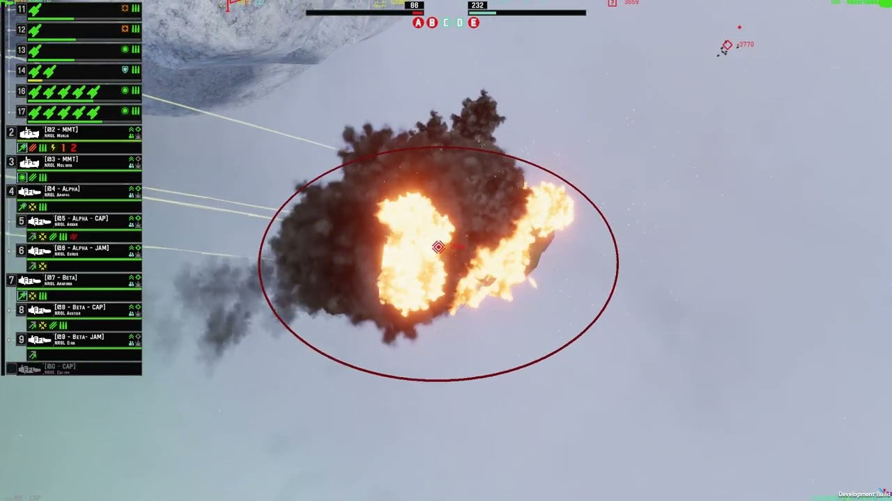 Flanking Control in Salar  | Nebulous: Fleet Command