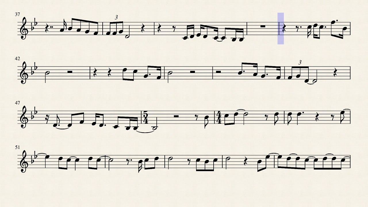 Jealous by Labrinth, Alto Sax Sheet Music