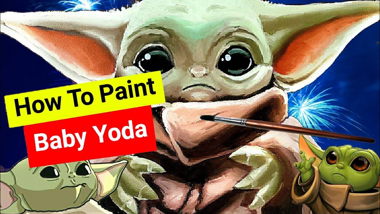 How To Paint Baby Yoda Step By Step