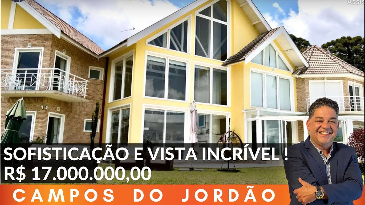 🍁SOFISTICAÇÃO e LINDO VISUAL em CAMPOS DO JORDÃO / PARQUE PEDRA DO BAÚ / R$ 17.000.000,00