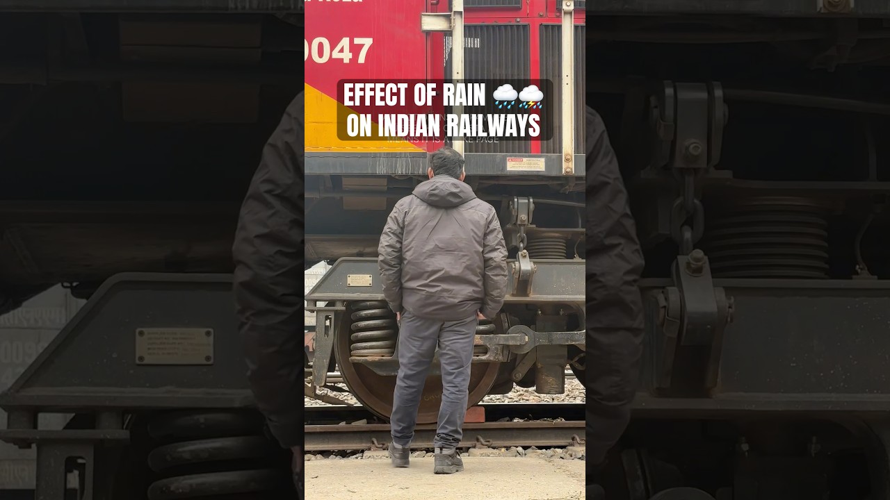 WHAT HAPPENED TO RAILWAYS DURING RAINY SEASON ??