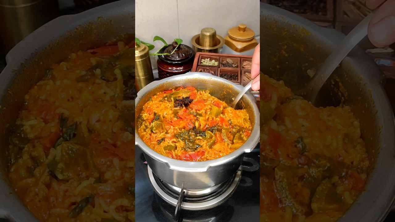 Potato & Capsicum Bath #potatocapsicumrecipe #short #shorts #shortvideo #lunchbox #food #recipe