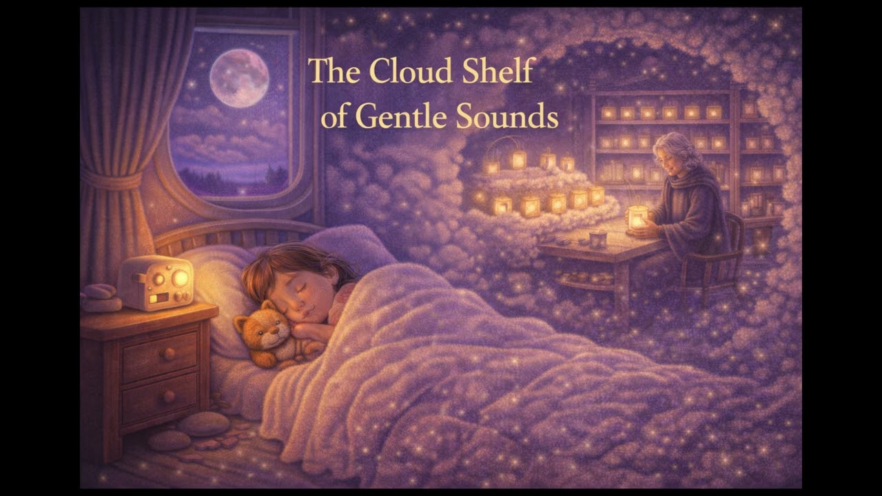 The Cloud Shelf of Gentle Sounds  // Sleep Stories for Kids