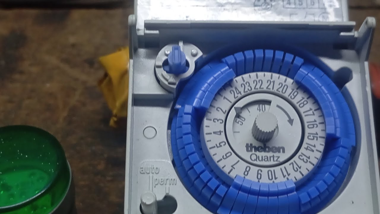 Theben Quartz Timer, how to connection and operating system work+Testing,