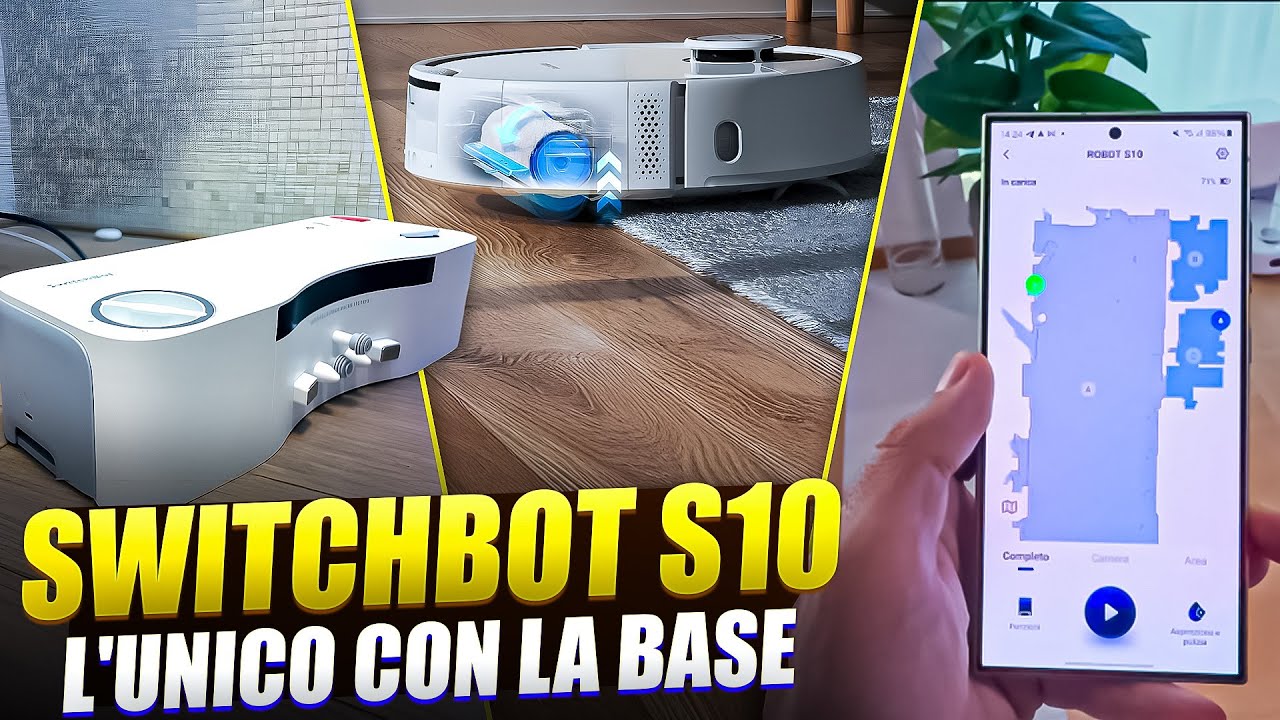 La funzionalità nascosta del Robot Aspirapolvere SwitchBot S10 che cambierà tutto!