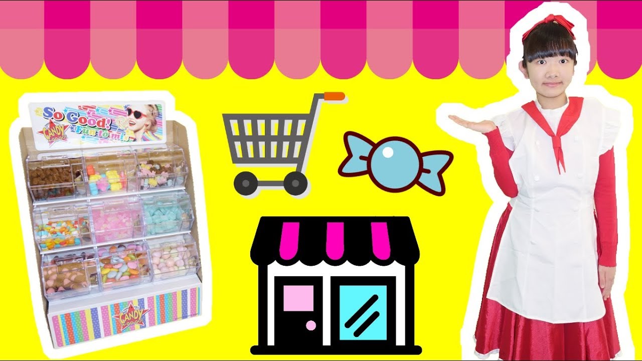 ★ひめちゃんオーナーの「リアルミニチュアお菓子屋さん！」★Miniature sweets shop★