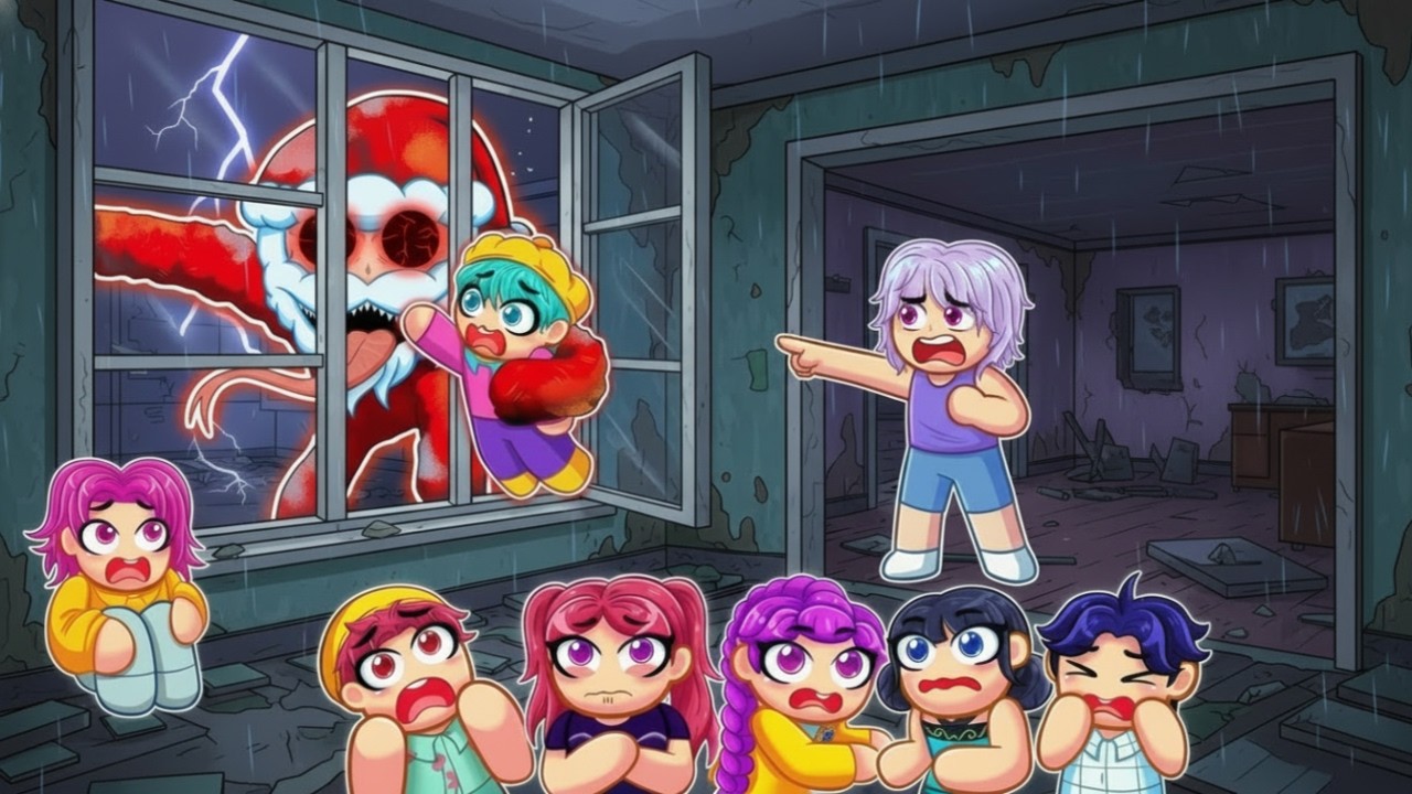 GOO GOO GAGA Puts a Curse on Our 8 Babies in Roblox! 😱 | Kpop Demon Hunters
