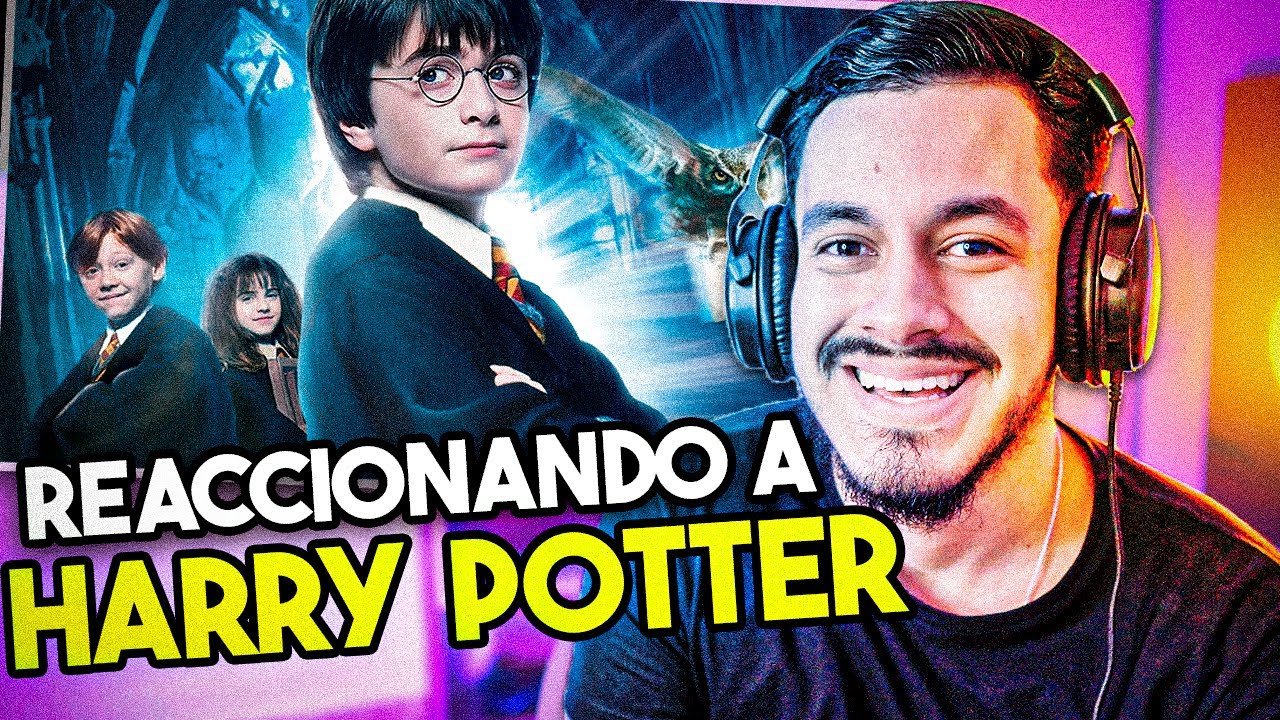 Viendo las películas de HARRY POTTER por PRIMERA VEZ