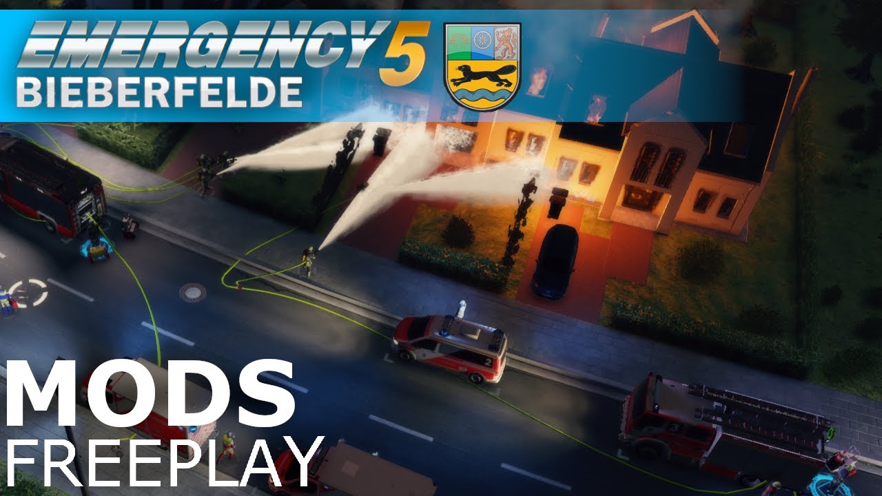 EMERGENCY 5 MODS/ Bieberfelde Next Generation #1:Graffiti! [Gameplay/ no Commentary]