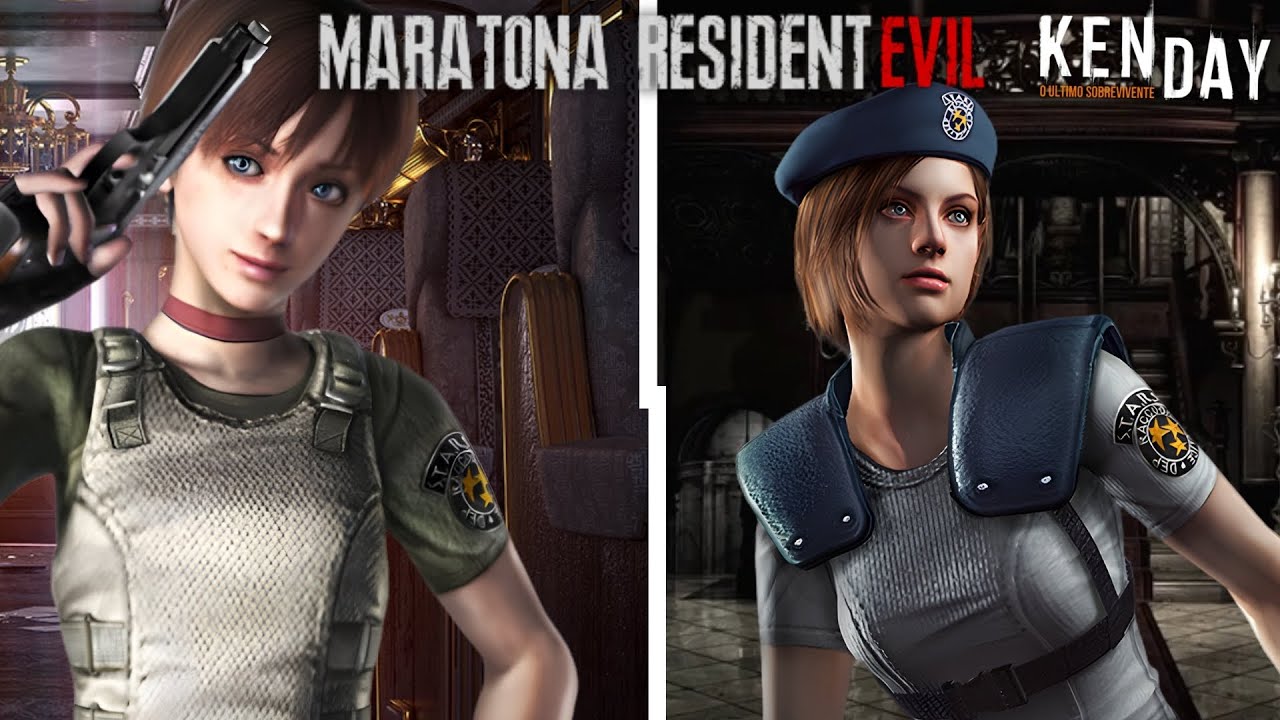 Jogando Resident Evil 0 e Resident Evil 1 na mesma live! (Maratona Resident Evil)
