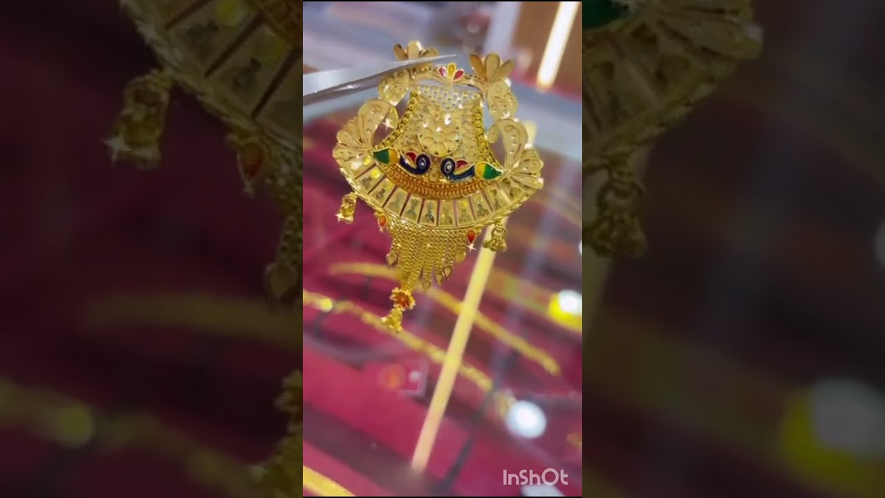 Latest Nupur jewellery one gram design #subscribe #goldnecklace #goldplatedjewellery #gold 