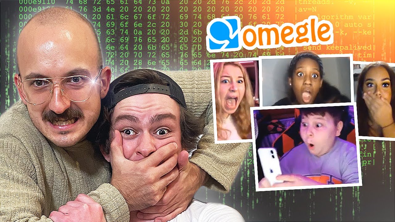 Взлом OMEGLE: розыгрыш с захватом заложников (смешные реакции) Часть №14
