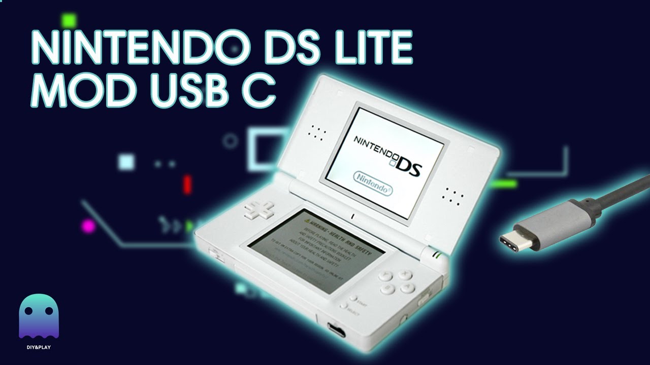 Mod USB-C en tu DsLite. Fácil y muy económico