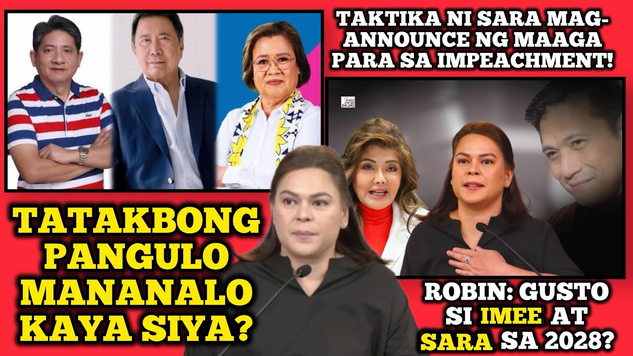 Kent Garcia is live! VP SARA DUTERTE PORMAL NA INANUNSYO TATAKBONG PRESIDENTE SA 2028! MANANALO BA?
