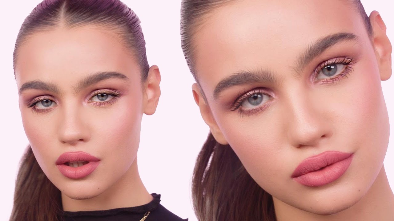 SPRING MAKEUP TUTORIAL WITH MAUVE TONES | ASH K HOLM