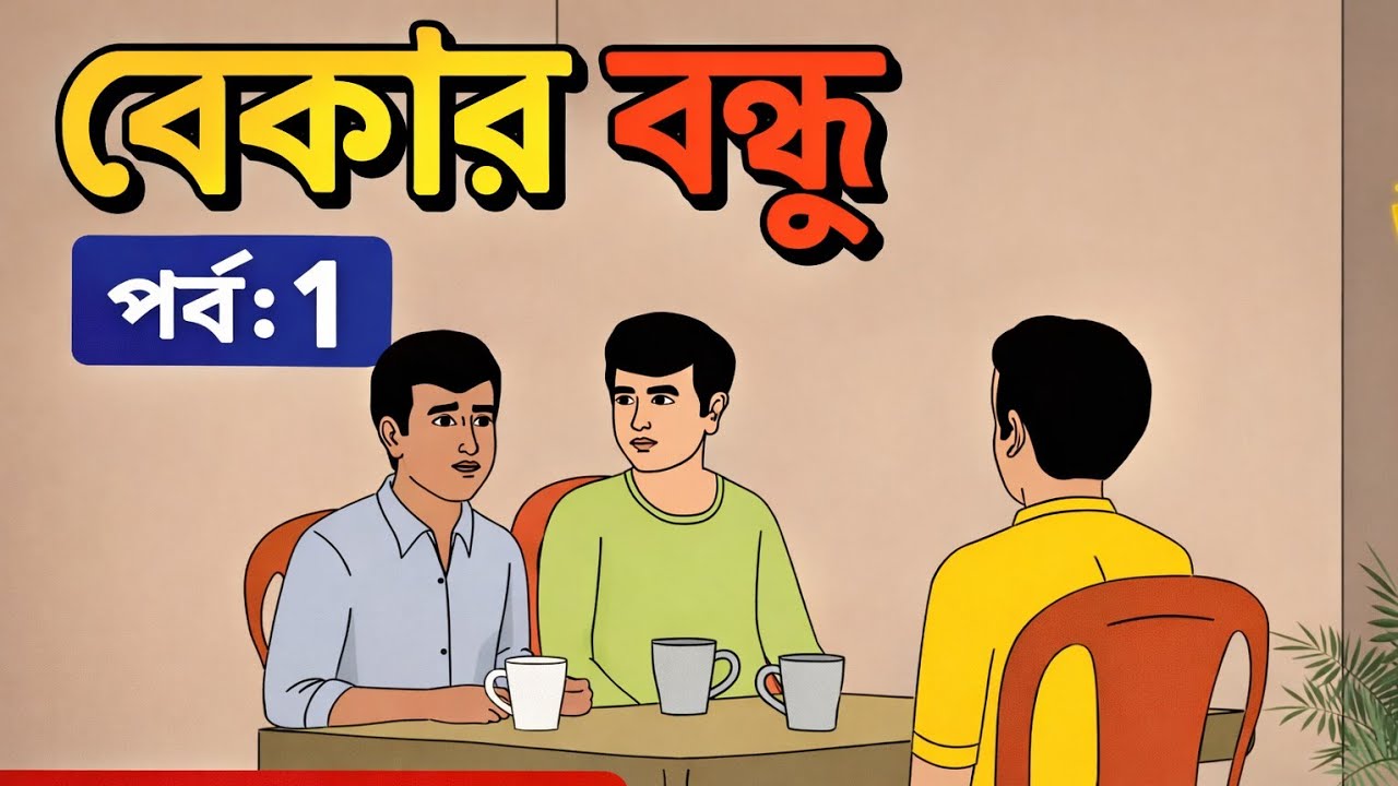 📌💥বেকার বন্ধু I বাংলা কার্টুন I পর্ব-১ I #cartoon #golpo #kids #hilights