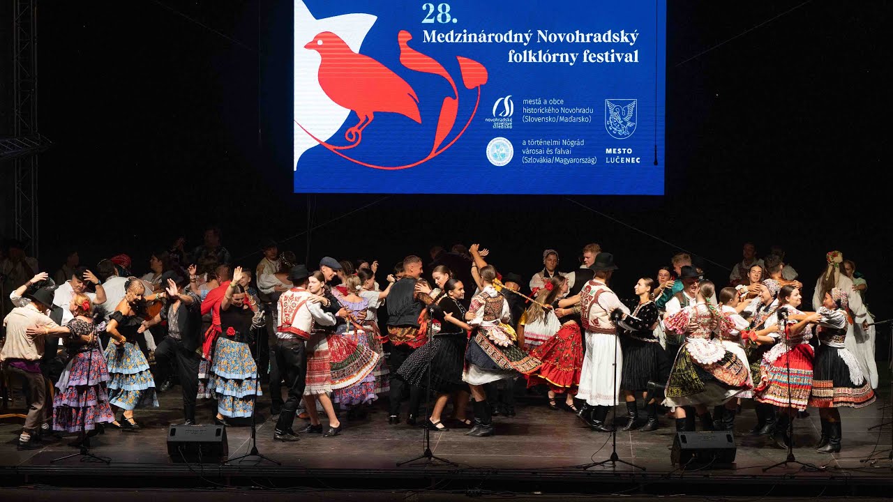 Novohradský folklórny festival 2024 - 27.7 ...a narukoval Janko