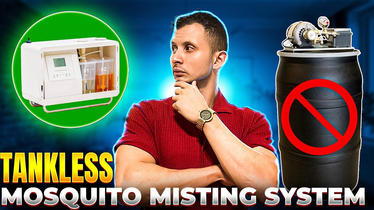 Installing a TANKLESS Mosquito Misting System (Moogo)