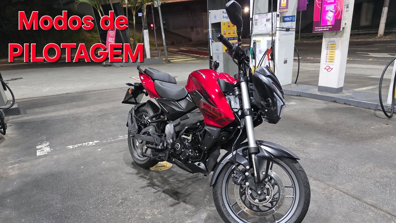 MODOS DE PILOTAGEM - DOMINAR NS160 - FUNCIONA MESMO?