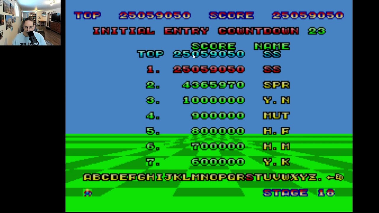 Playing my gaming Memories - Space Harrier