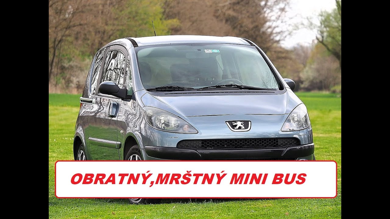 Peugeot 1007 1,4 Roxy VÝBORNÉ SVEZENÍ