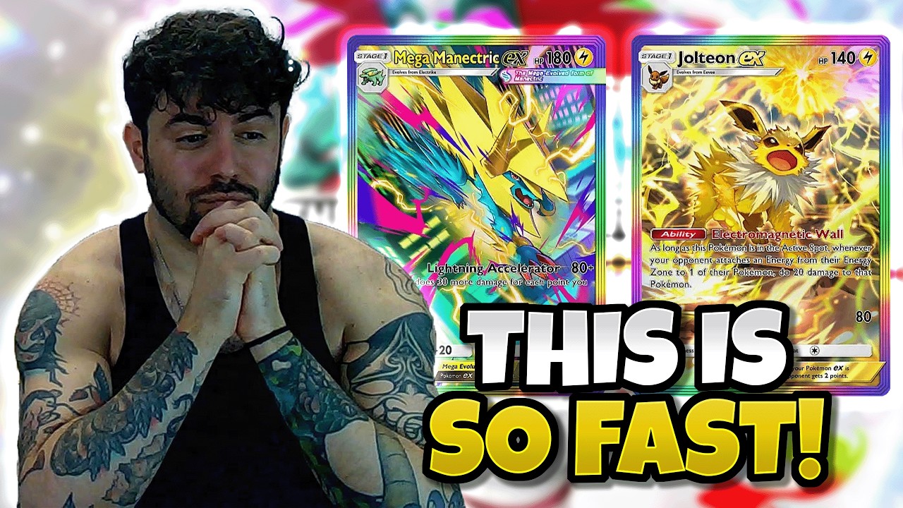 AGGRO ELETTRO con il deck MEGA MANETRIC EX | Pok&eacute;mon TCG Pocket