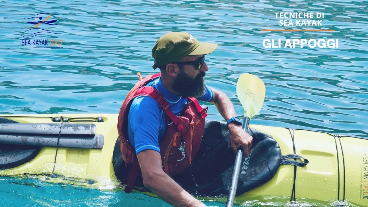 Tecnica del sea kayak - appoggio alto e appoggio basso -