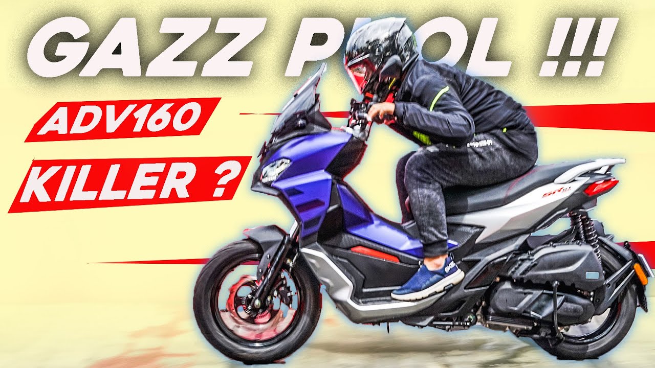 GEBER MATIC ITALIA ‼️ TEST RIDE APRILIA SR-GT 200 SEHARGA X-MAX 🔥 | SUSPENSI EMPUK PUOLL 😱